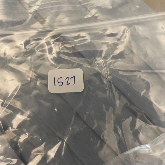 Abercrombie & Fitch Blue Puff Sleeve Smocked Maxi Dress size Small - Picture 10 of 10